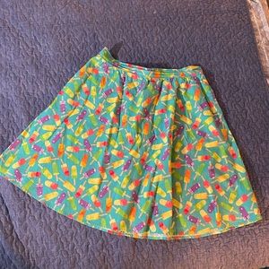 Retrolicious Ice Pop Culture Skirt